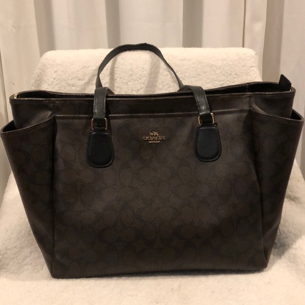 Large Brown coach bag